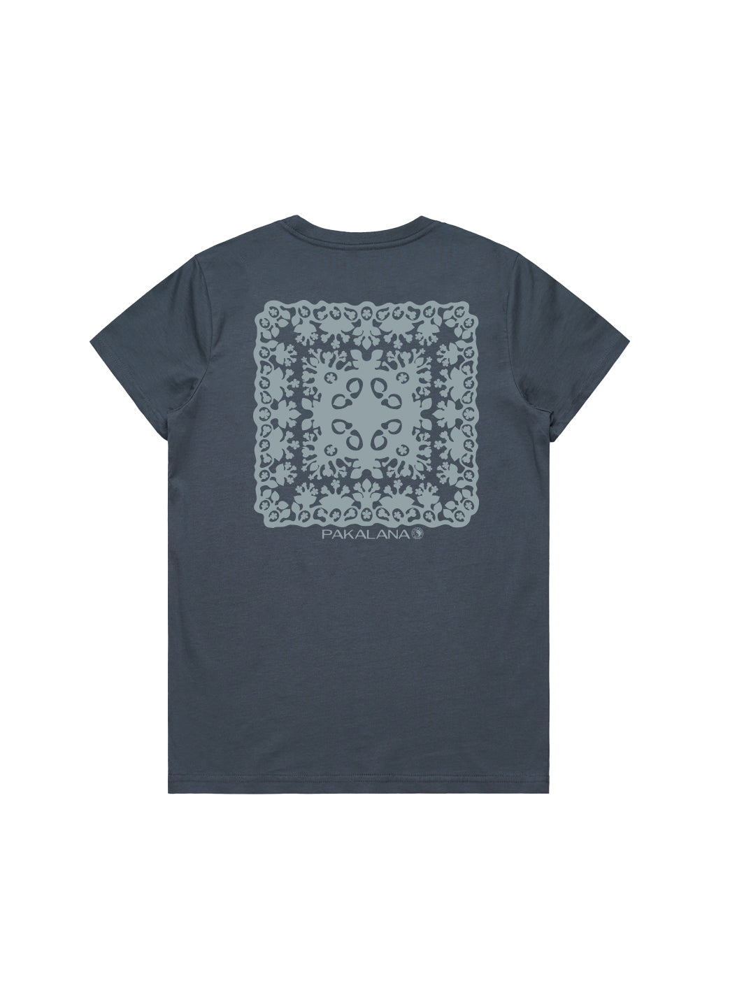 T&C Surf Designs Pakalana Quilt Maple Tee, Petrol Blue / S