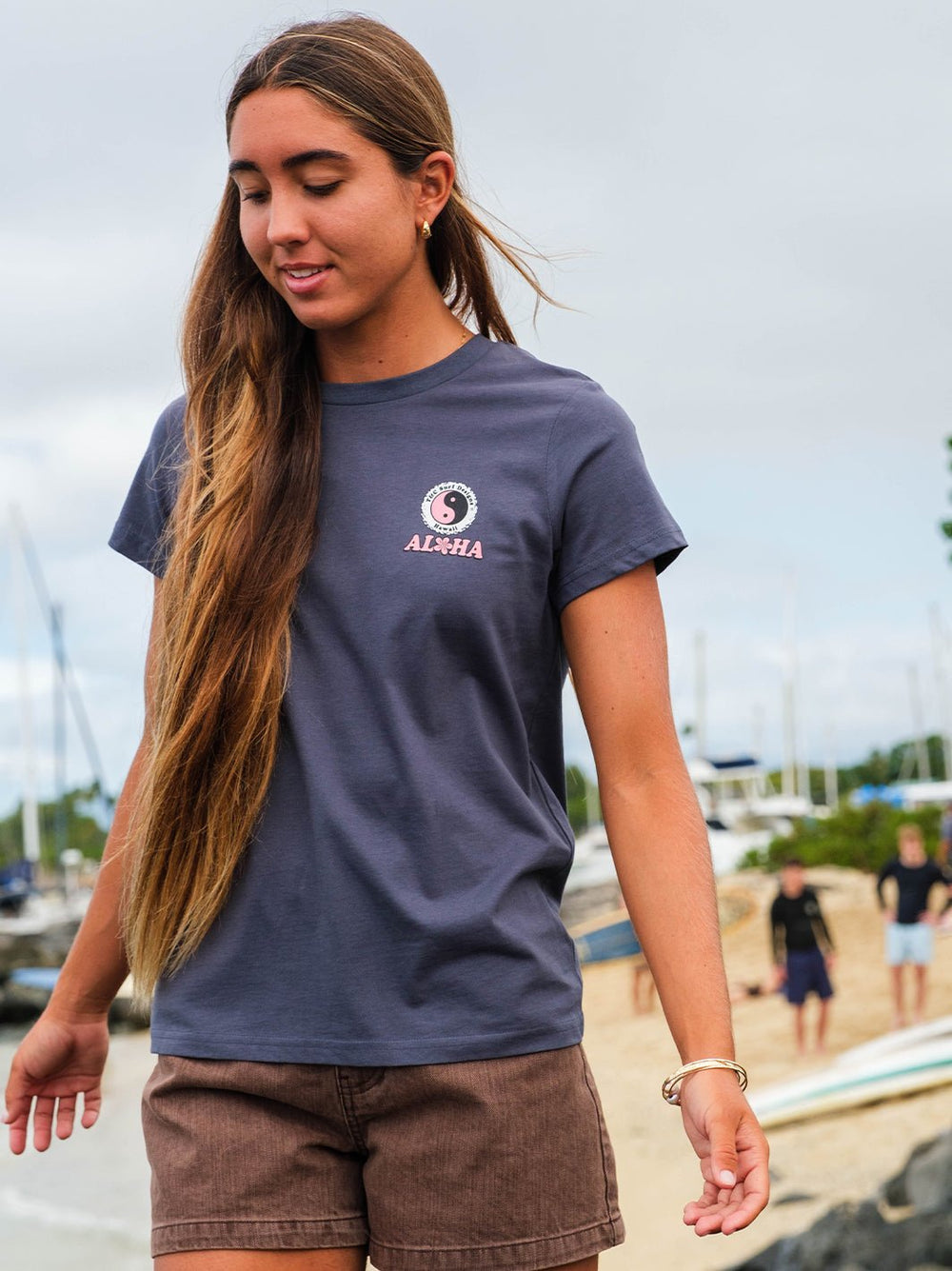 T&C Surf Designs Aloha Musubi Maple Tee,