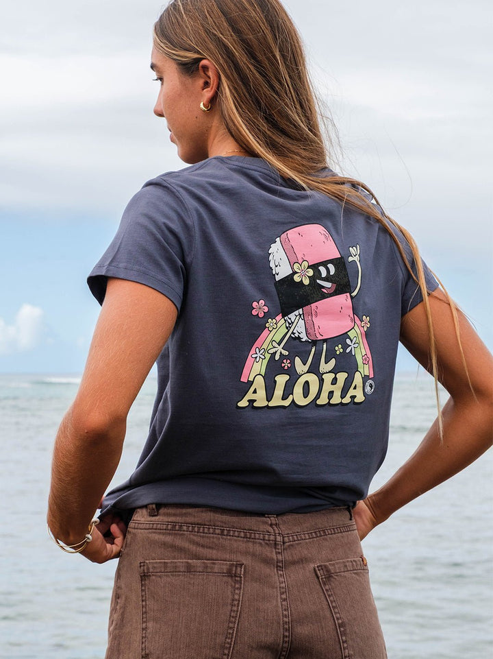 T&C Surf Designs Aloha Musubi Maple Tee,