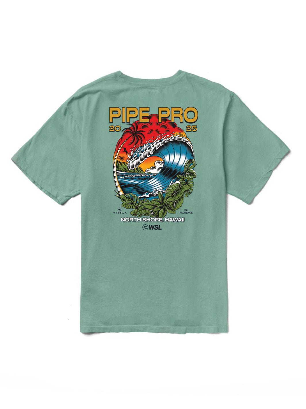 T&C Surf Designs Vissla Pipe Pro 2025 Short Sleeve Tee,