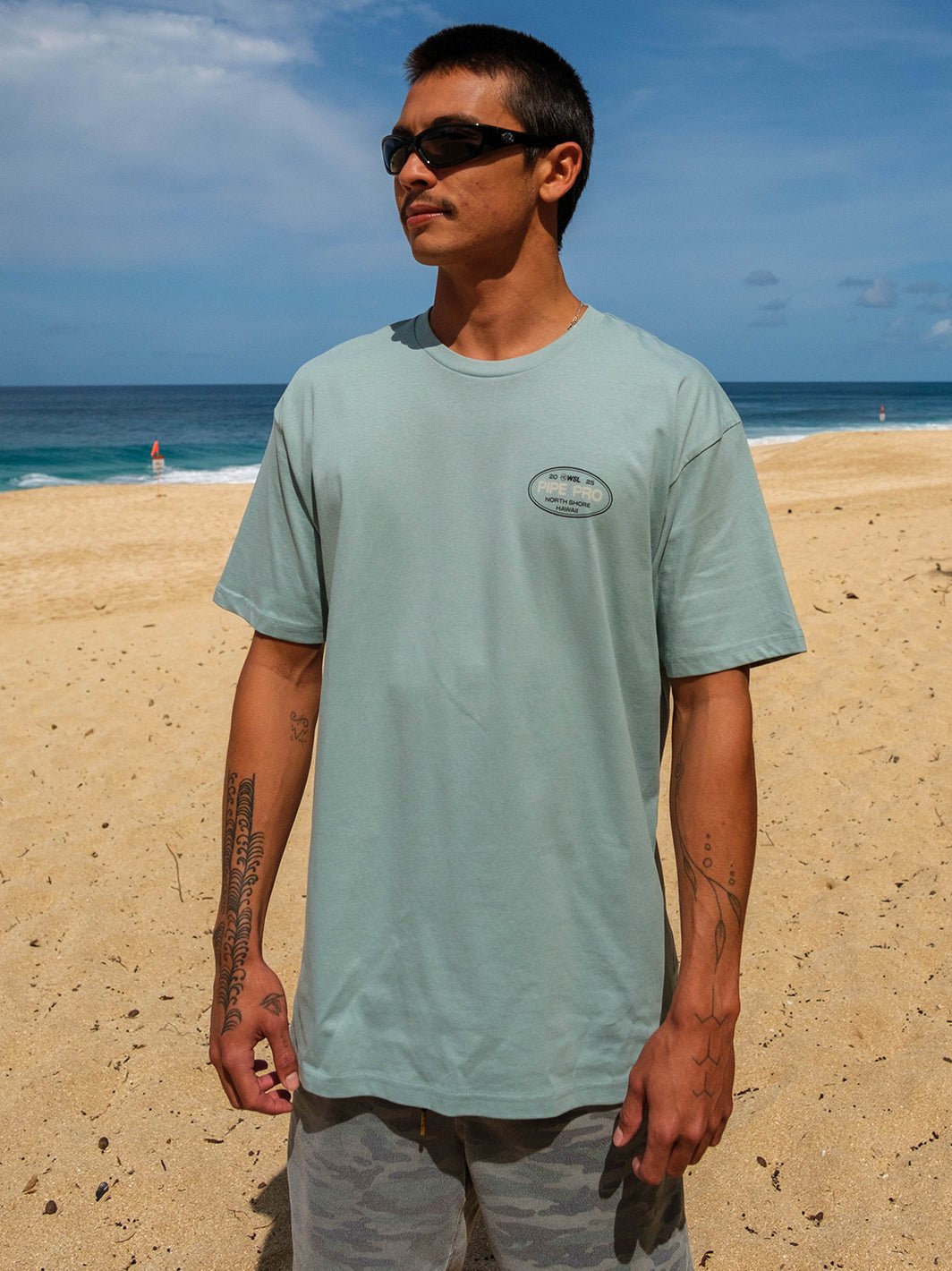 T&C Surf Designs Vissla Pipe Pro 2025 Short Sleeve Tee,