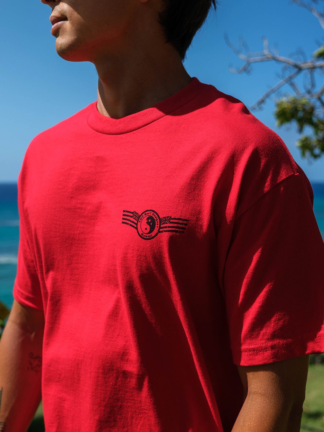 Rough Aloha Tee - T&C Surf Designs