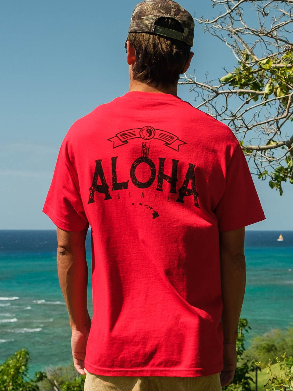 T&C Surf Designs Rough Aloha Tee,