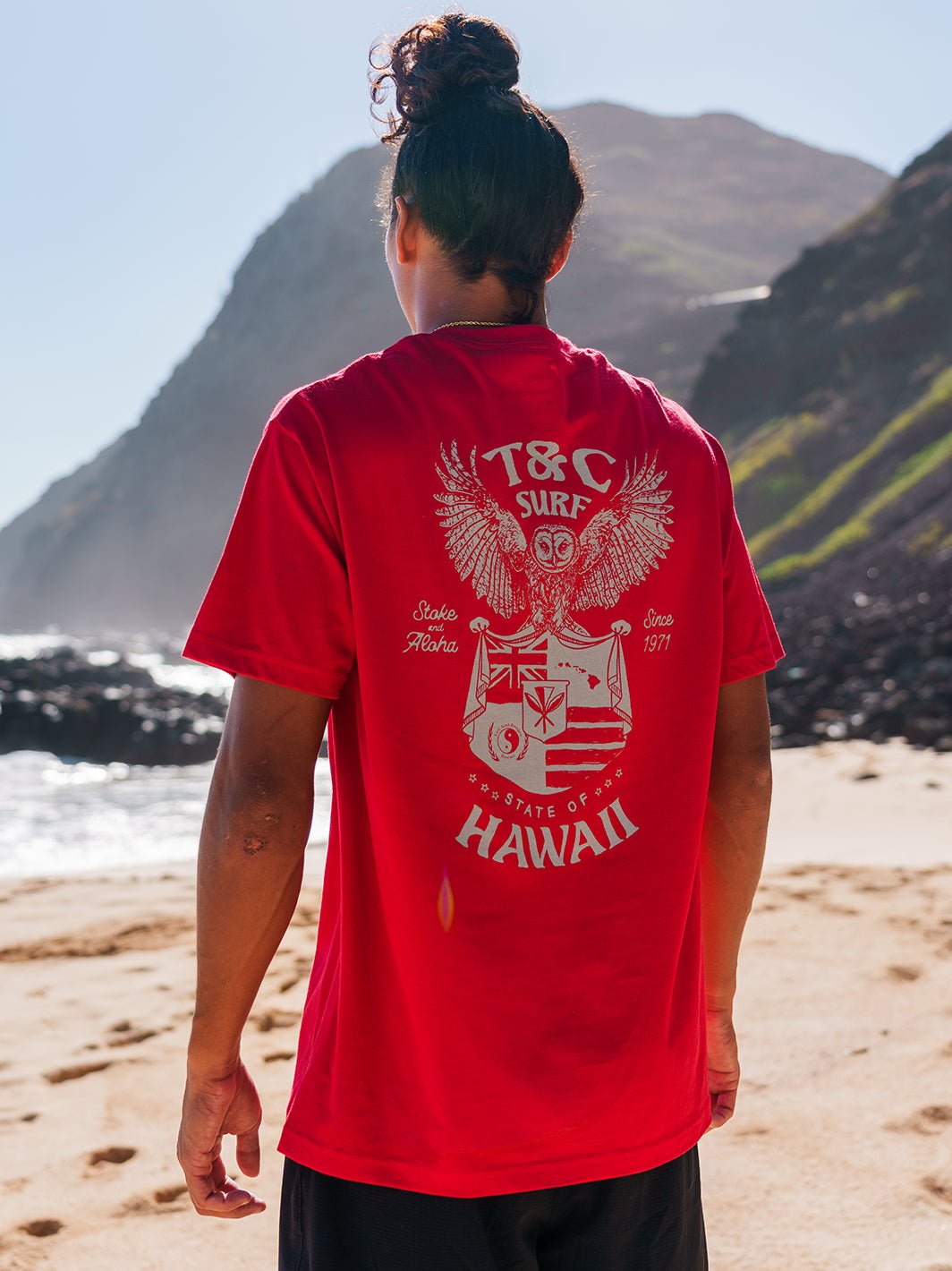 T&C Surf Designs Pueo Tee,
