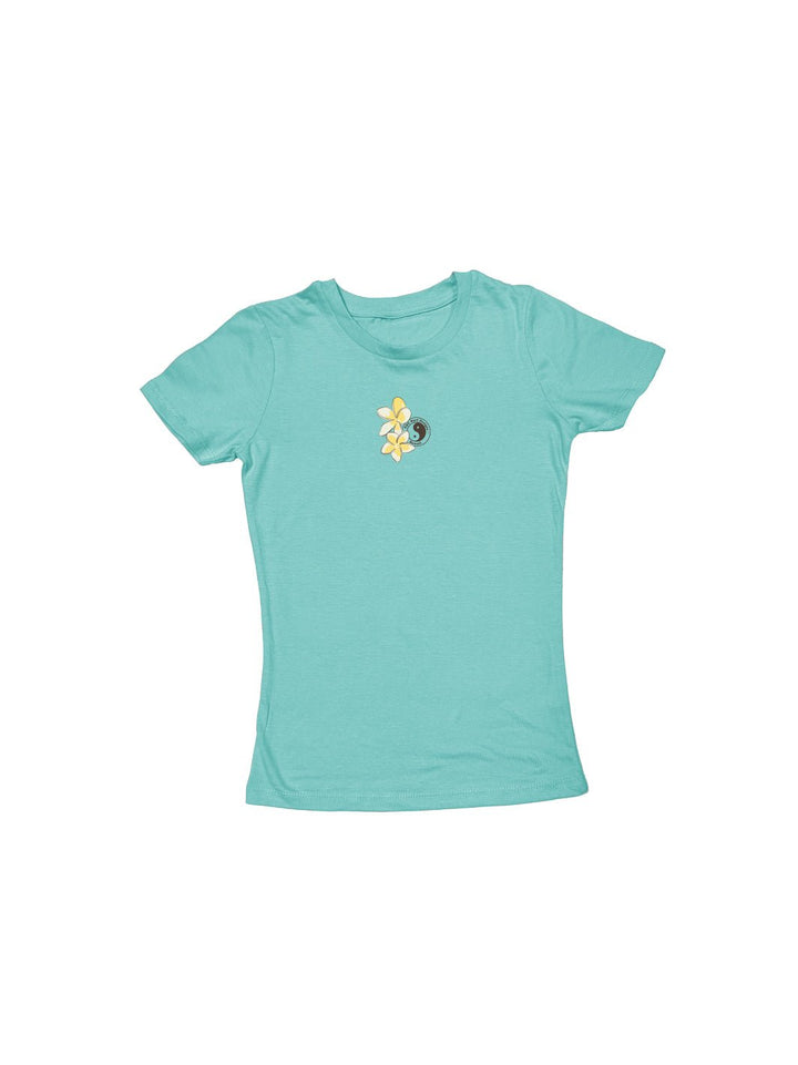 Girls Pua Melia Vertical Sweetheart Tee - T&C Surf Designs