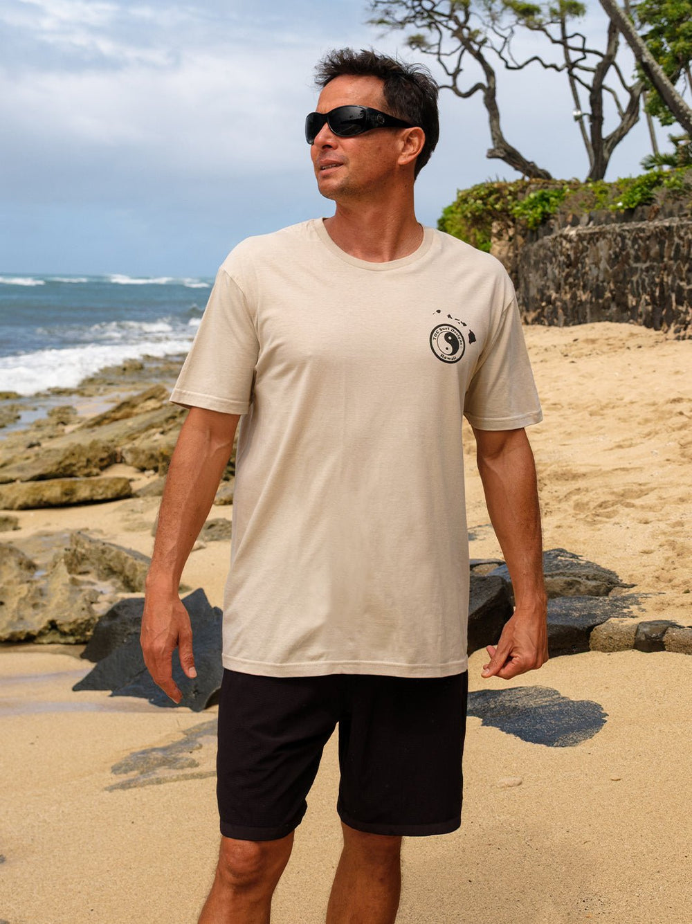 Aloha Bannered Jersey Tee - T&C Surf Designs
