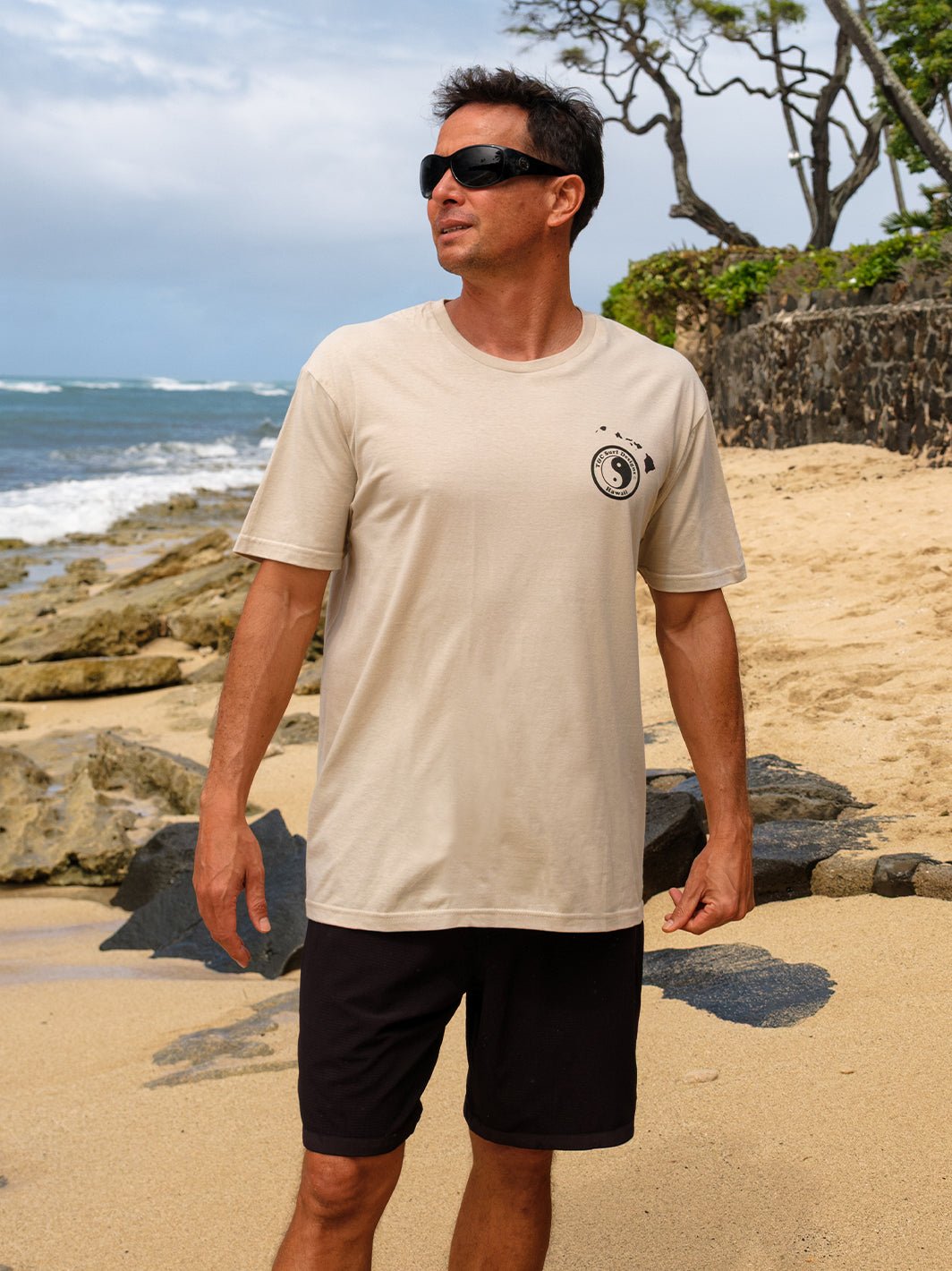 Aloha Bannered Jersey Tee - T&C Surf Designs