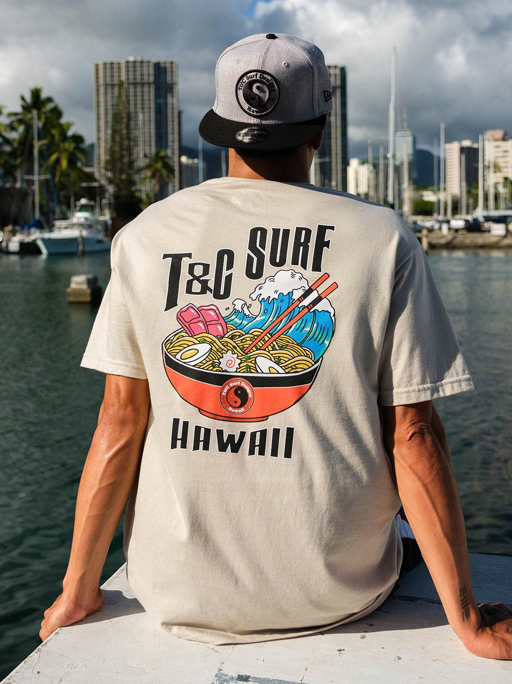 T&C Surf Designs Big Bowl Jersey Tee,