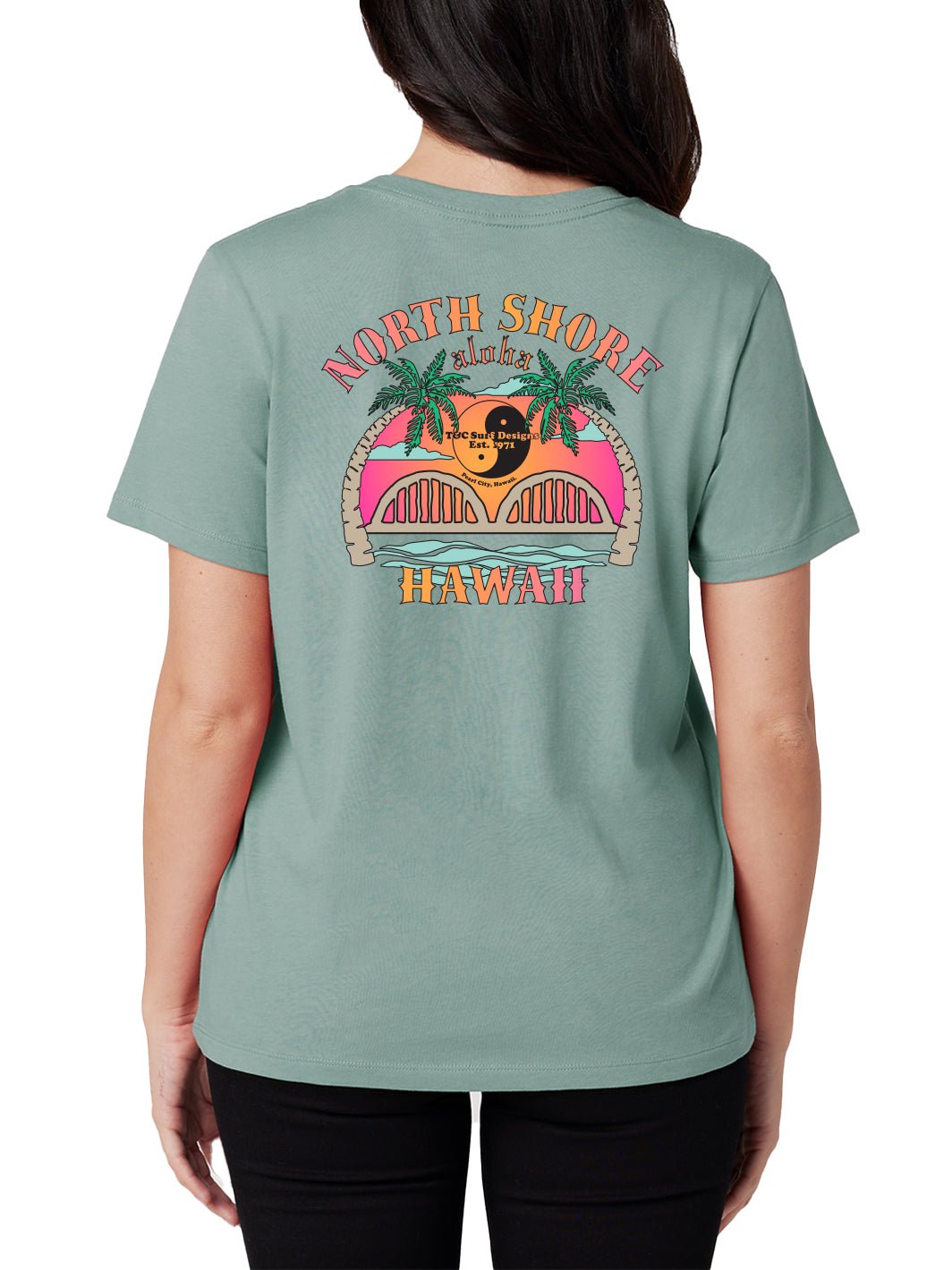 Anahulu Sunshine Classic Tee - T&C Surf Designs