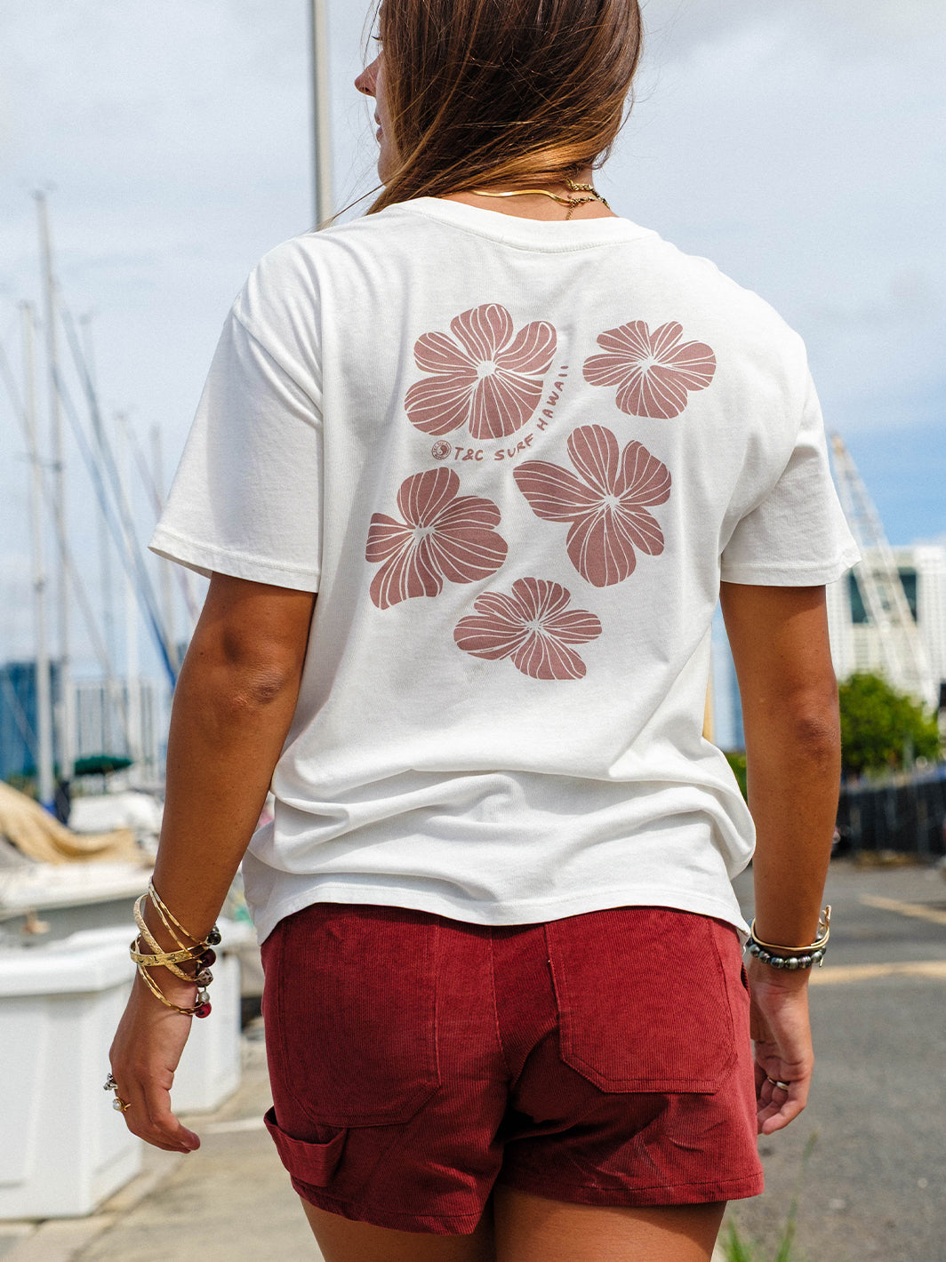 Flowers Boyfriend Tee