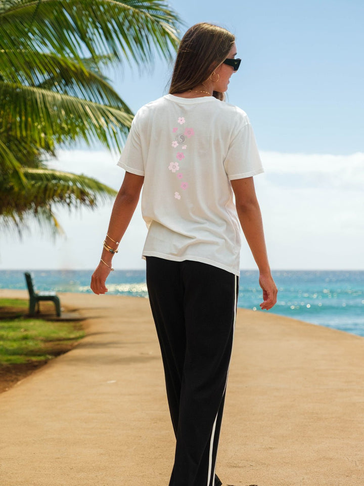 T&C Surf Designs Cute Sakura Boyfriend Tee,