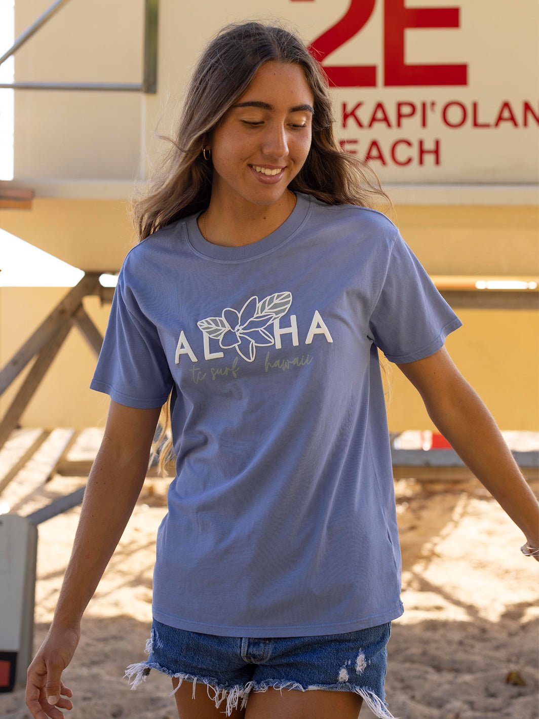 T&C Surf Designs Nau Puff Boyfriend Tee,