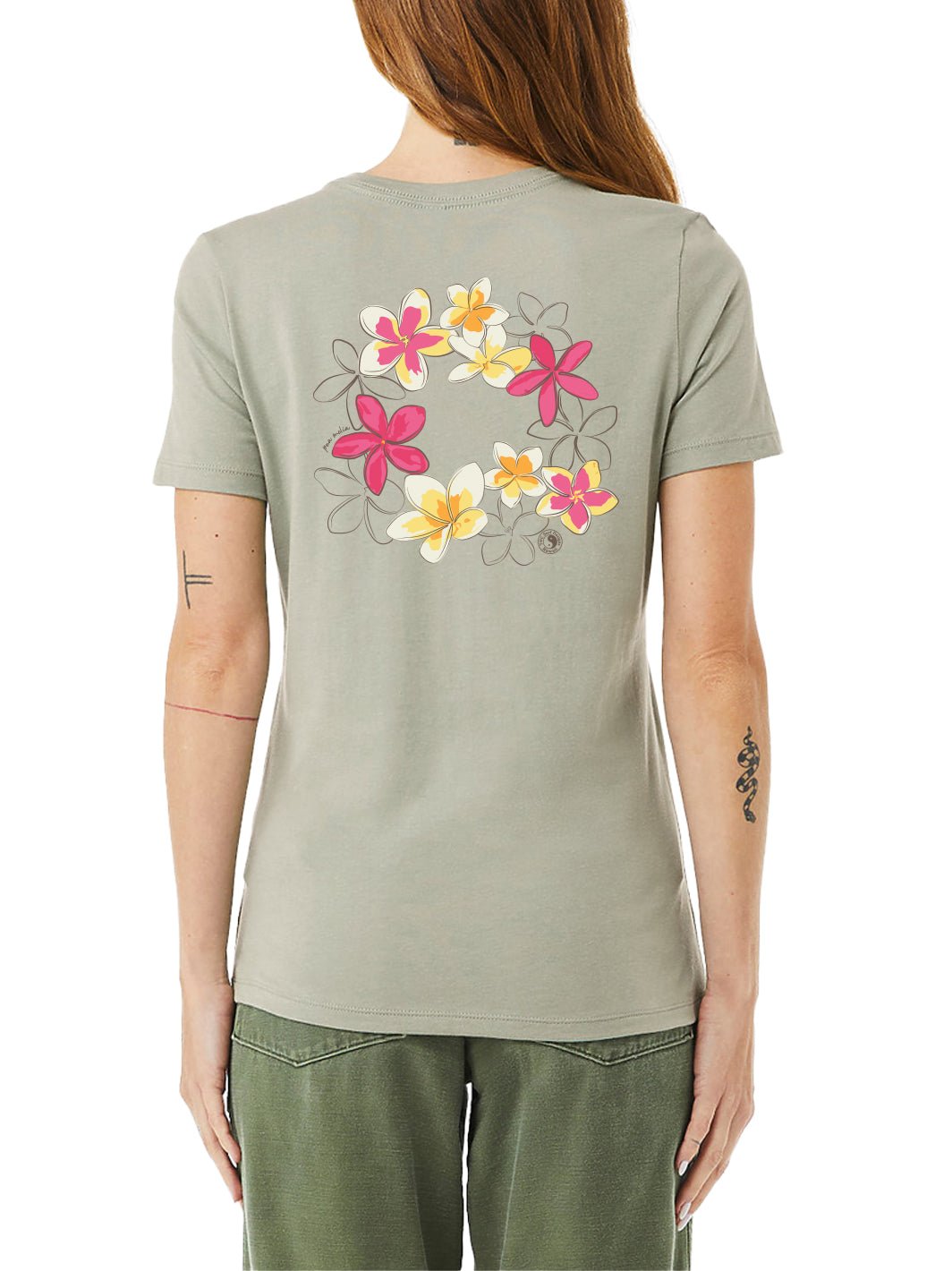 T&C Surf Designs T&C Surf Pua Melia Relax Tee, Thyme / S