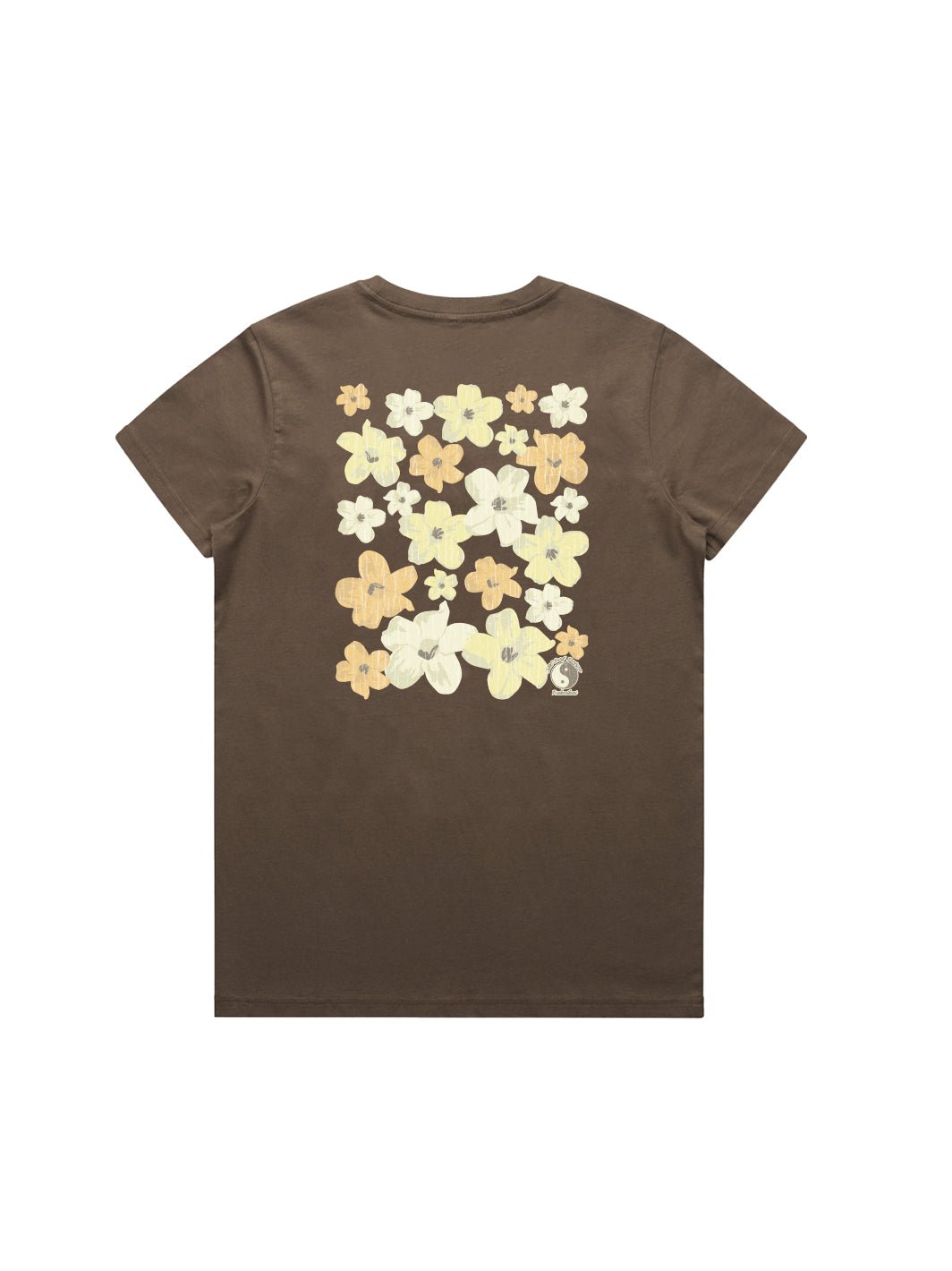 T&C Surf Designs Retro Puakeni Maple Tee, Walnut / S
