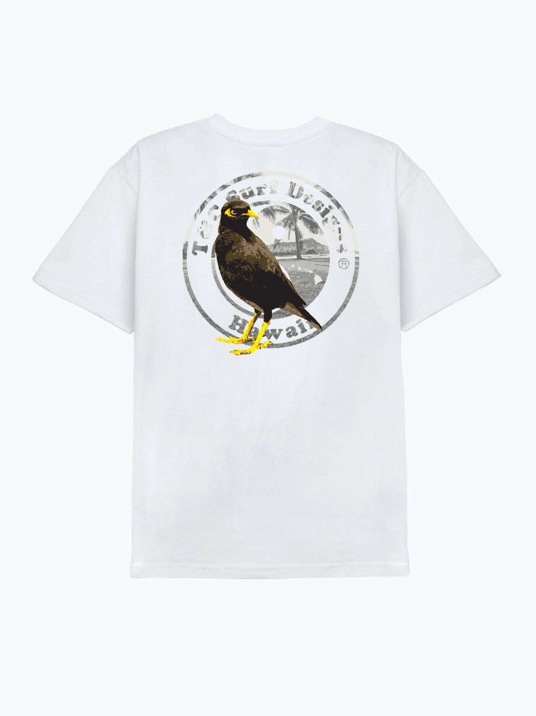 T&C Surf Designs T&C Surf Myna Logo Tee, White / S