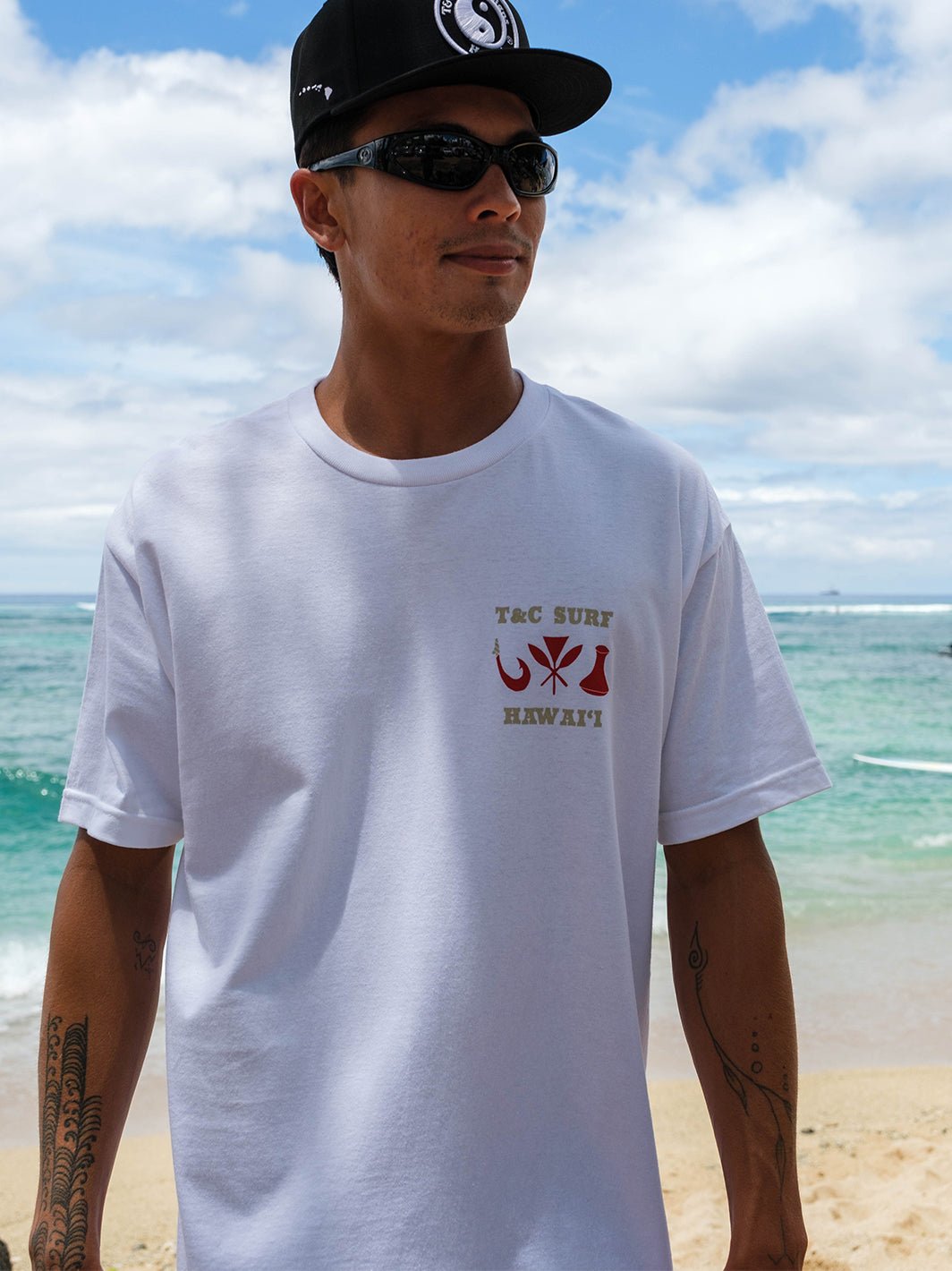 T&C Surf Designs Aina Hale Tee,