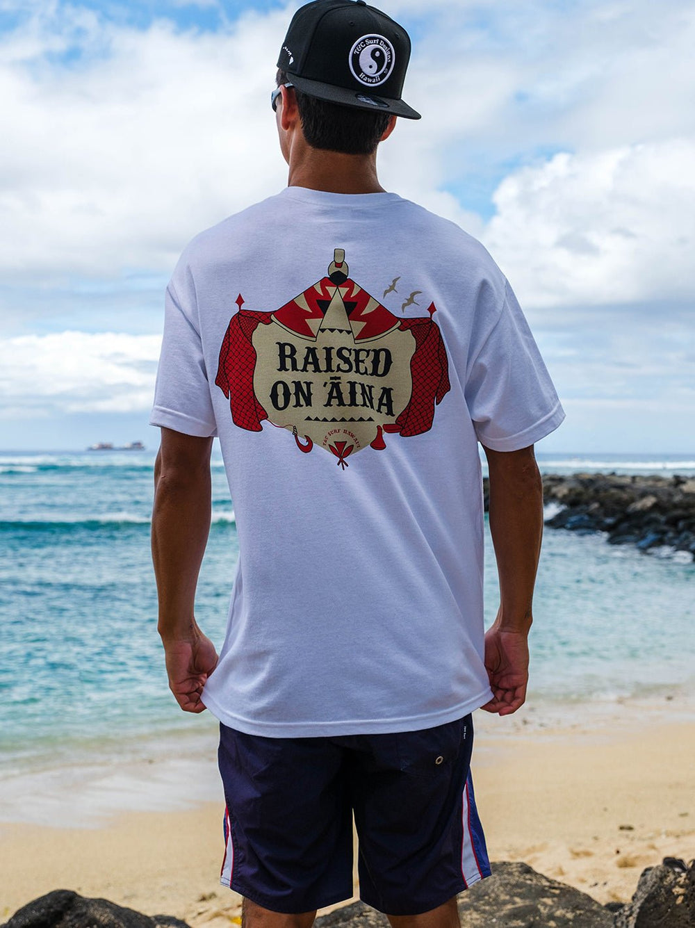 T&C Surf Designs Aina Hale Tee,