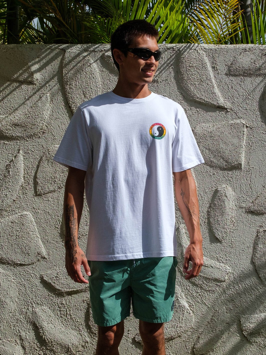 T&C Surf Designs T&C Surf Europe Yin Yang 71 Logo Tee, 