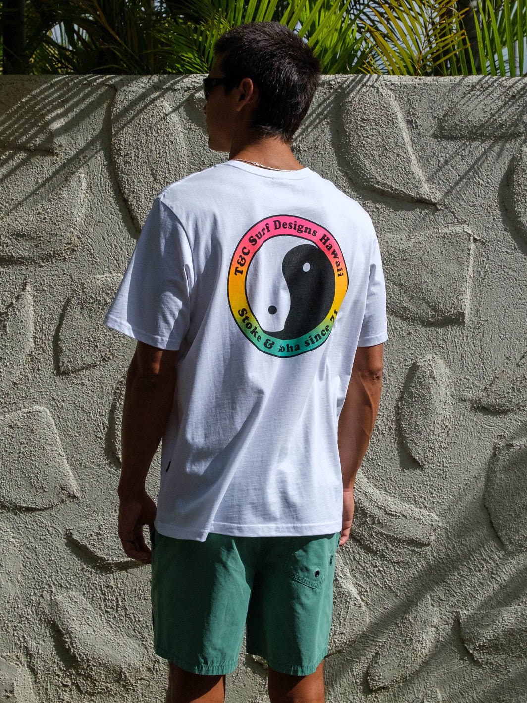 T&C Surf Designs Europe Yin Yang 71 Logo Tee,