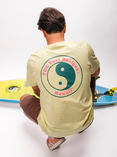 T&C Surf Designs Europe Yin Yang Logo Tee,