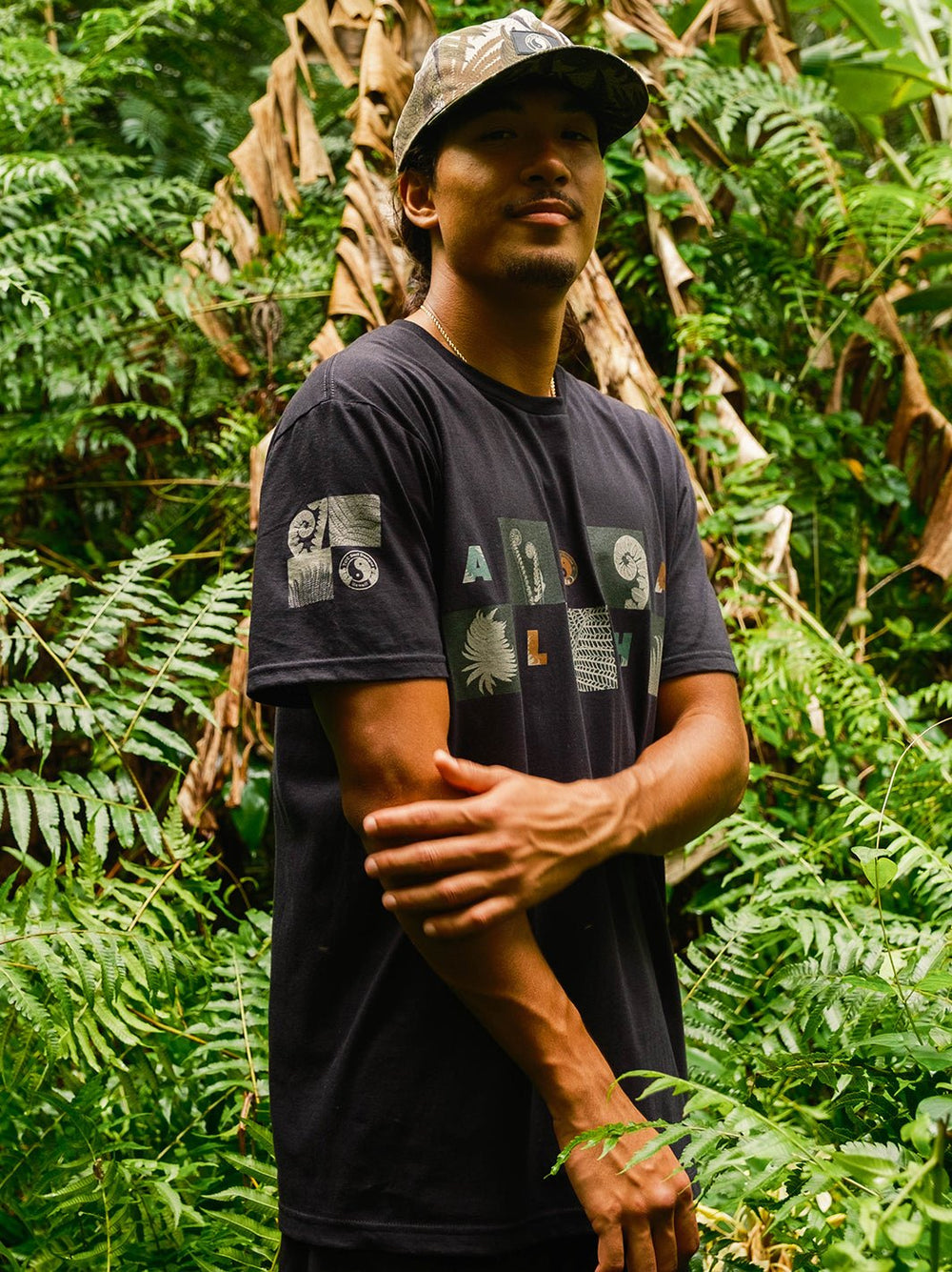 Aloha Block Jersey Tee - T&C Surf Designs
