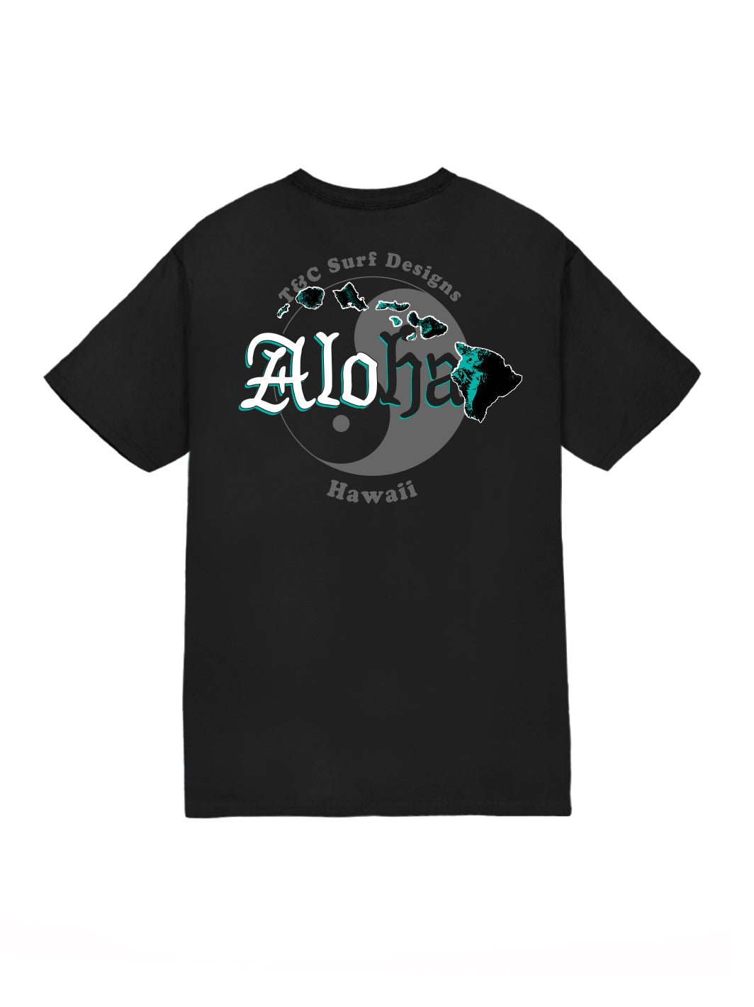 T&C Surf Designs Aloha Island Jersey Tee, Black / S