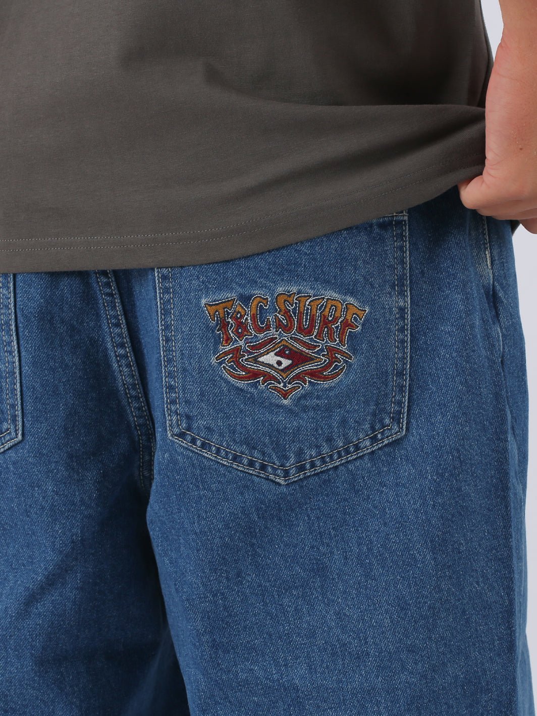 Australia Thrift Denim Short – T&C Surf Designs