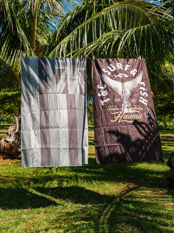 T&C Surf Designs Throw Tako Microfiber Towel,