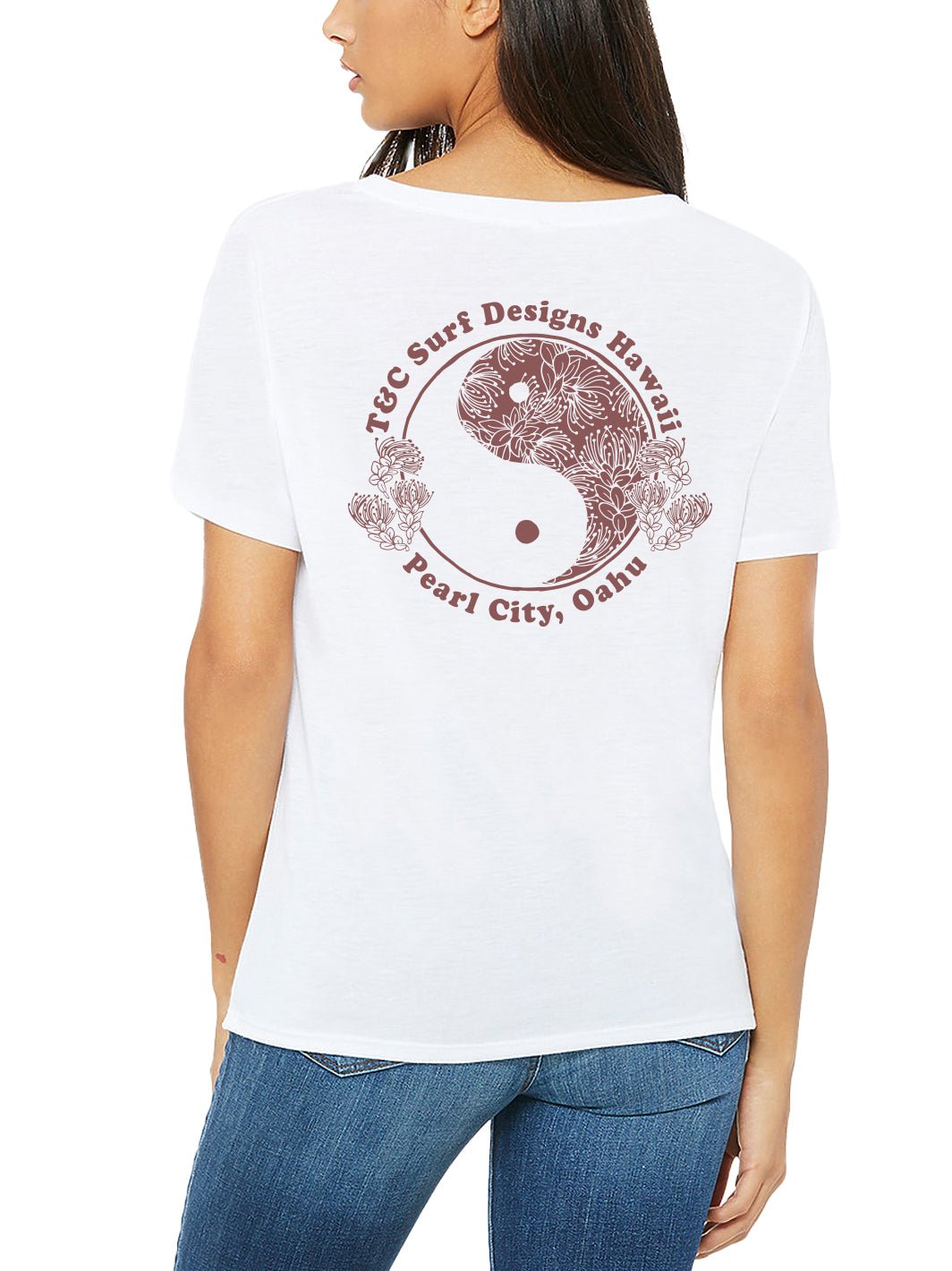 T&C Surf Designs Ohia Outline Relax Vtee,