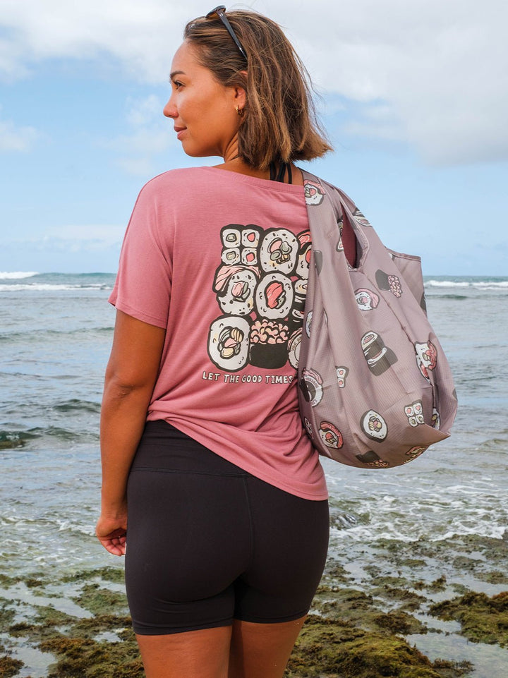 T&C Surf Designs Roll Slouchy Vtee,