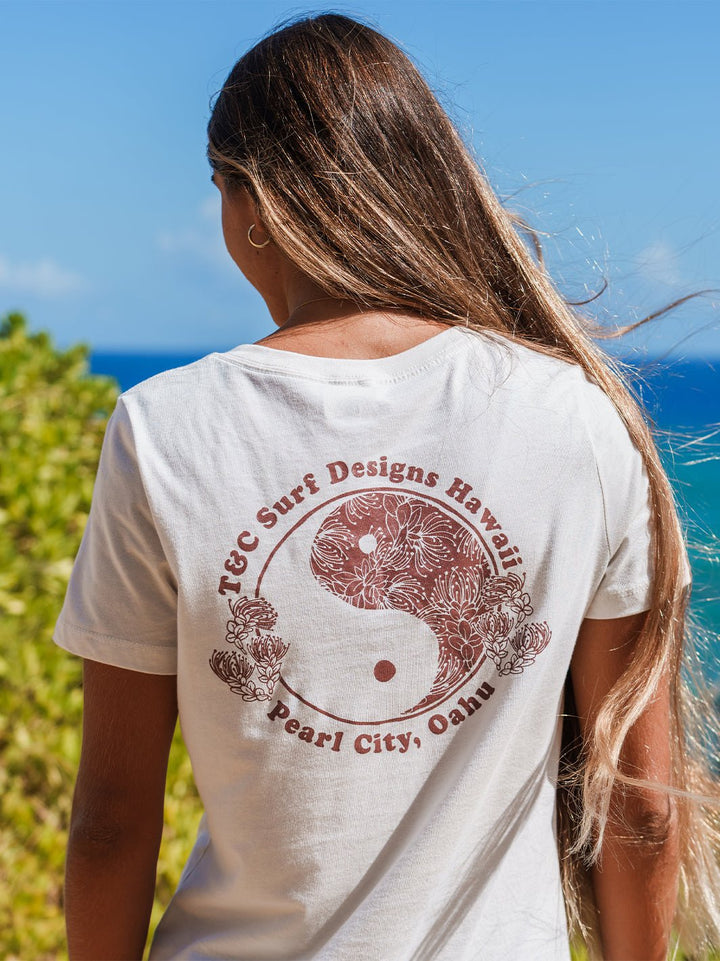 T&C Surf Designs Ohia Outline Relax Vtee,