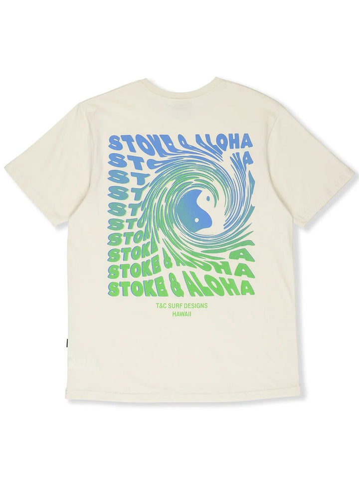 T&C Surf Designs Europe Twisted Print Tee,