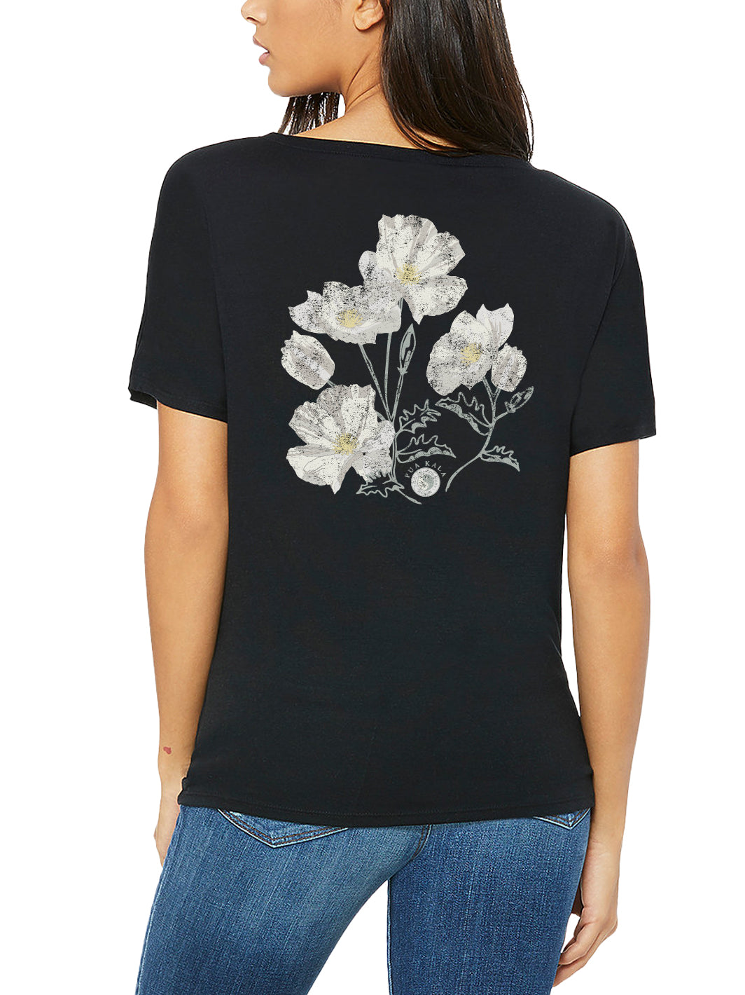 Pua Kala Blossom Slouchy Vtee