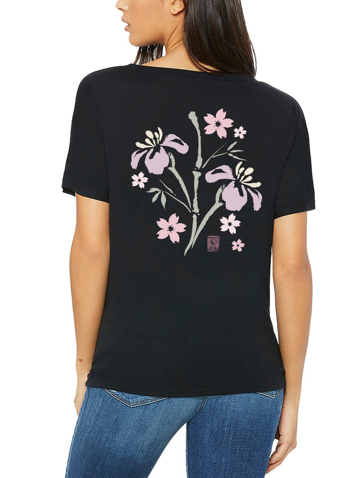 Hana Sumie Slouchy Vtee - T&C Surf Designs
