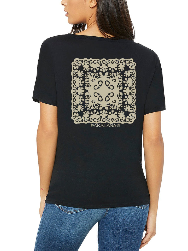 T&C Surf Designs Pakalana Quilt Slouchy Vtee,