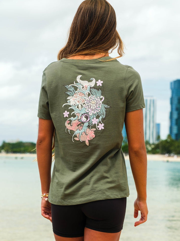 T&C Surf Designs Keiki Koi Relax Vtee,