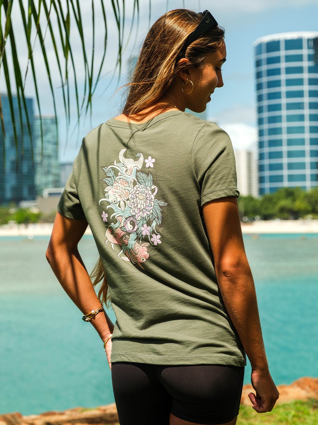 T&C Surf Designs Keiki Koi Relax Vtee,