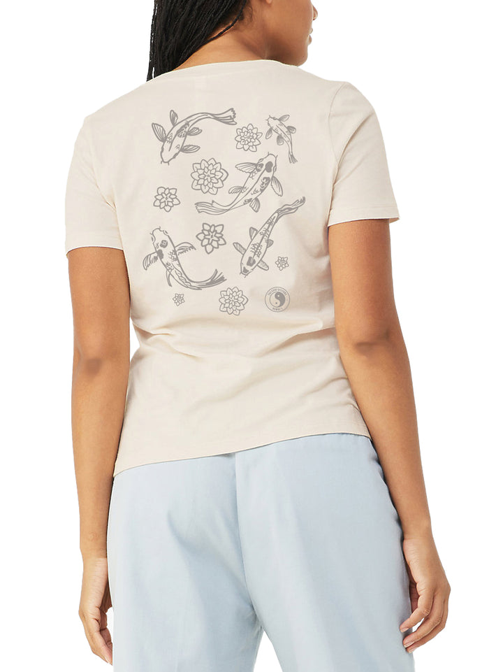 T&C Surf Designs Moonlit Koi Relax Vtee,