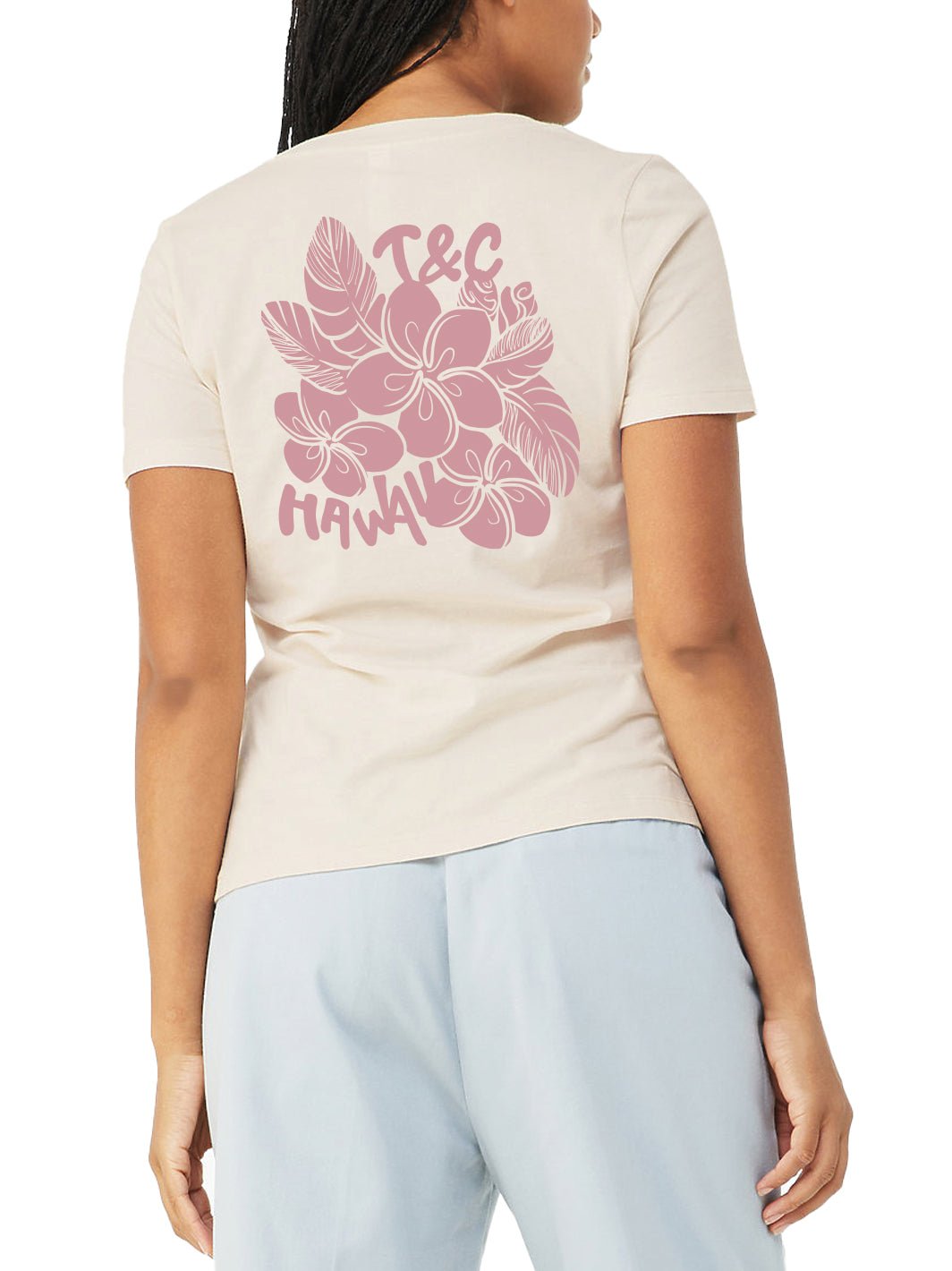 Plumeria Relax Vtee - T&C Surf Designs