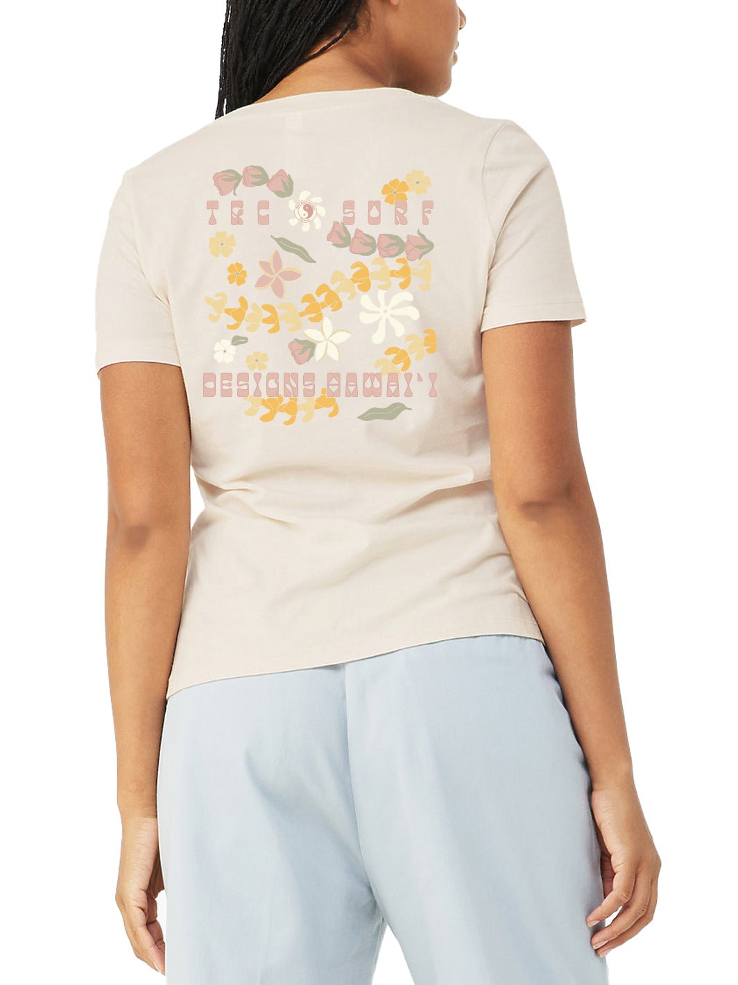 Lei Scatter Relax Vtee - T&C Surf Designs