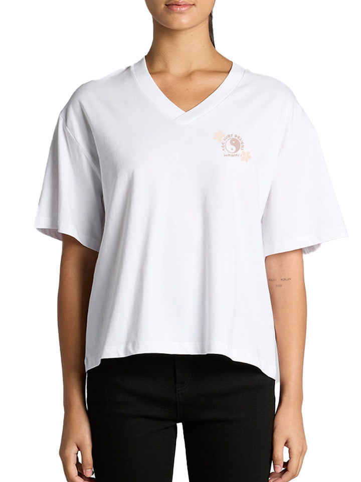 T&C Surf Designs Plumeria Oval Martina Vtee,