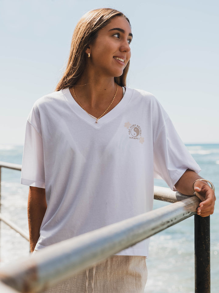 T&C Surf Designs Plumeria Oval Martina Vtee,