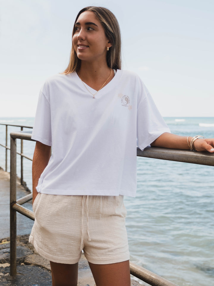 T&C Surf Designs Plumeria Oval Martina Vtee,