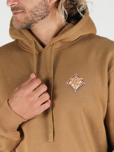 T&C Surf Designs T&C Surf Australia Warrior Pop Hoodie, Brown / S (AUS)