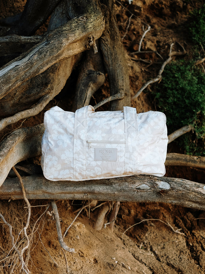 Aloha Collection Puakenikeni Distressed Weekender Bag