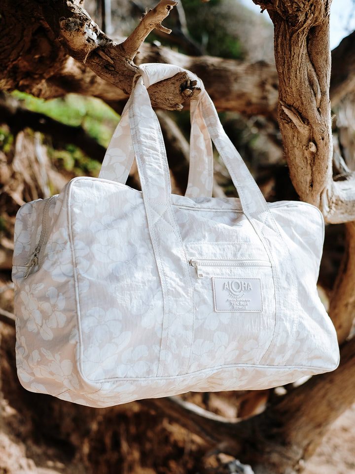 Aloha Collection Puakenikeni Distressed Weekender Bag