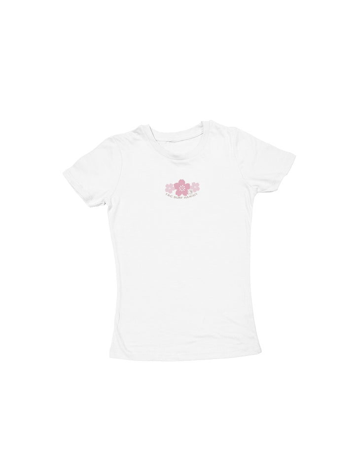 Girls Cute Sakura Sweetheart Tee