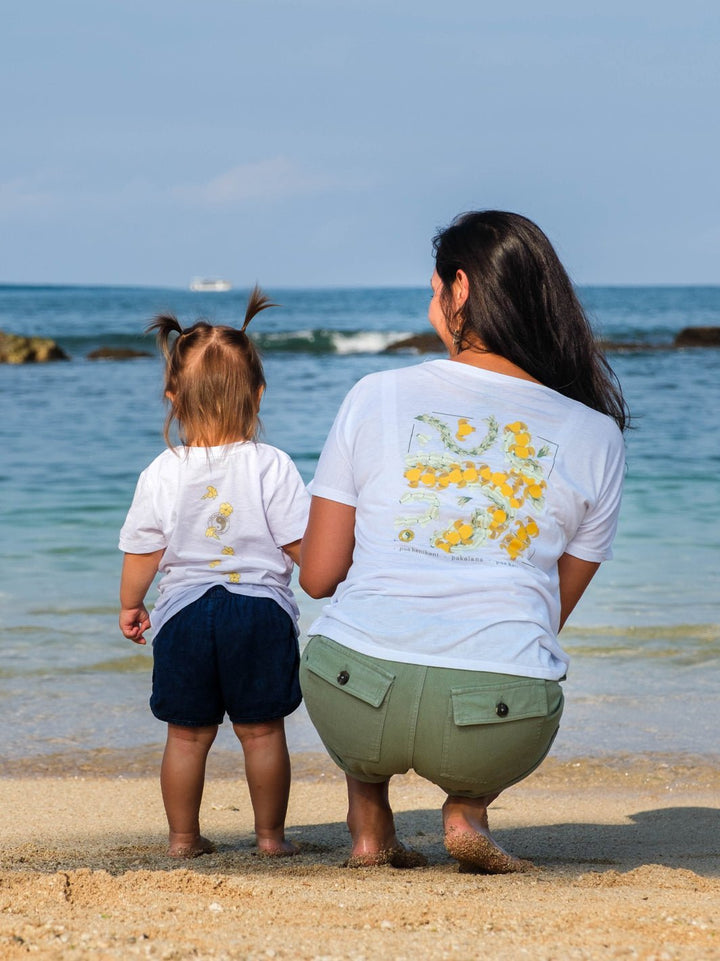 T&C Surf Designs Girls Falling Puakeni Sweetheart Tee,