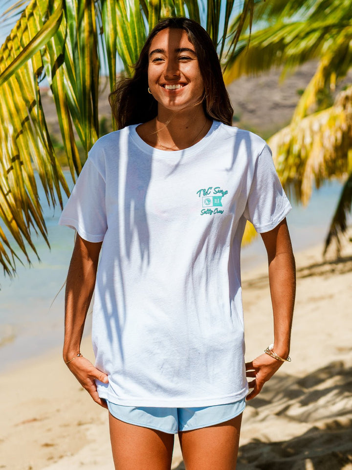 T&C Surf x Salty Crew Salty Uhu HI Boyfriend Tee