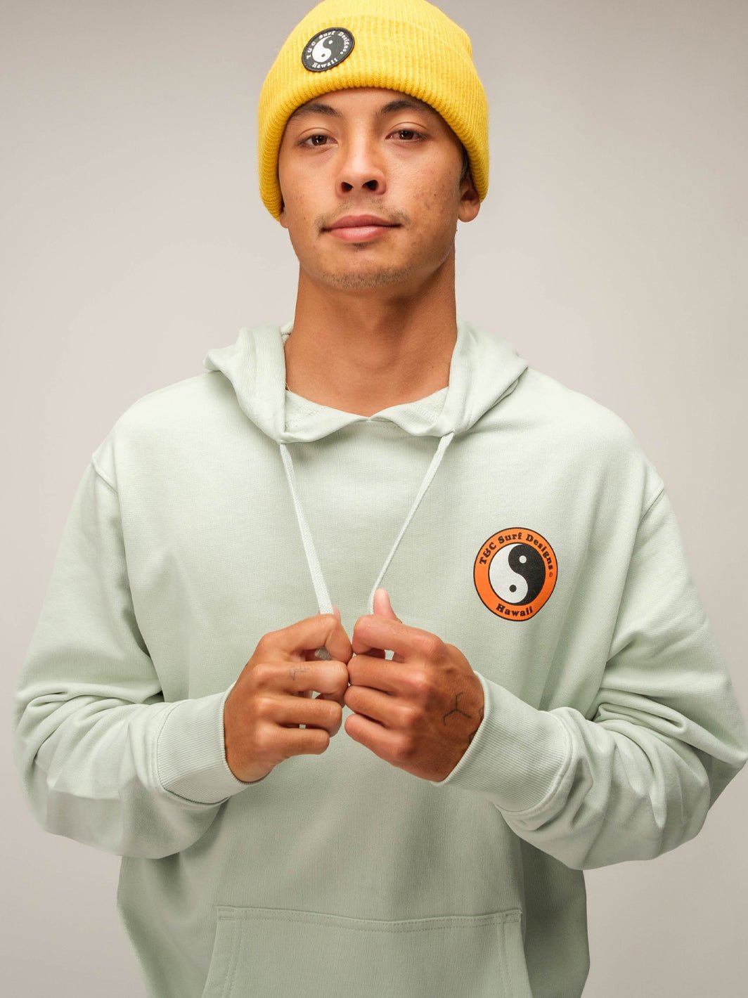 T&C Surf Designs Europe Yin Yang Hooded Fleece,